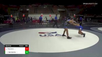 138 lbs Semifinal - Isaiah Bertalotto, California vs Joseph Toscano, California