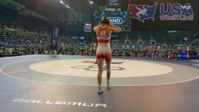 110 lbs Cons. Rd Of 64 - Leah Wallway, WA vs Kennedy Sohne, KY