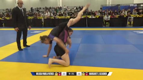 Margaret E. Gleasner vs Melissa Pamela Patrick 2024 World IBJJF Jiu-Jitsu No-Gi Championship