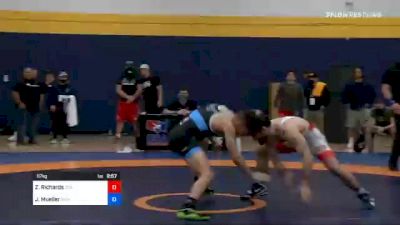 57 kg 2nd Place - Zane Richards, Titan Mercury Wrestling Club (TMWC) vs Jack Mueller, New York City RTC