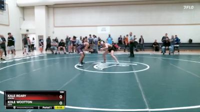 138 lbs Cons. Round 3 - Kole Wootton, Lehi vs Kale Reary, Union