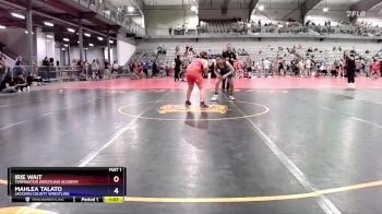 115-132 lbs Round 1 - Irie Wait, Terminator Wrestling Academy vs Mahlea Talato, Jackson County Wrestling