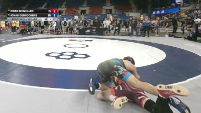132 lbs Cons. Rd Of 32 - Owen McMullen, Pennsylvania vs Jonas DesRochers, Washington