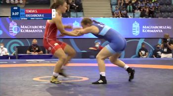 61 kg Final 1-2 - Sofi Stefanova Teneva, Bulgaria vs Viktoriia Khusainova, Russia