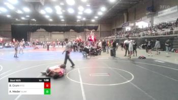 116 lbs Semifinal - Braydden Crum, Steel City Reloaded WC vs Anthony Meder, Alamosa