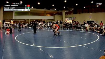 106 lbs Cons. Round 3 - Briley Johnston, Saraland vs Mason Soniat, Bishop Wrestling