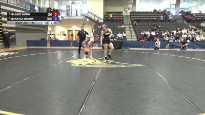 180 lbs 5th Place Match - Maggie Smith, Colorado Mesa University vs Makayla Rivera, Lindenwood University