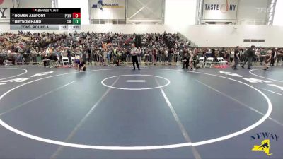 62 lbs Cons. Round 4 - Romen Allport, Purple Eagles Wrestling Academy vs Bryson Hand, Club Not Listed