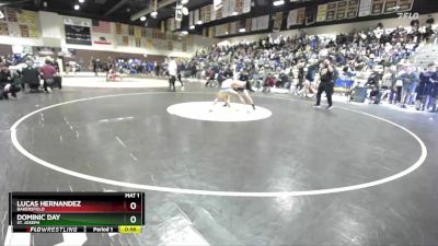 113 lbs Cons. Round 2 - Lucas Hernandez, Bakersfield vs Dominic Day, St. Joseph