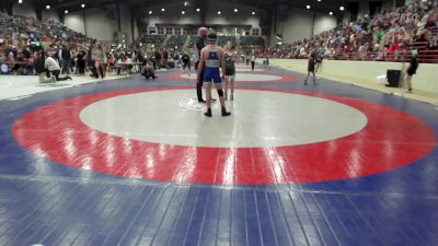 120 lbs Consi Of 8 #2 - Owen Martz, Dendy Trained Wrestling vs Lillian Malloy, Level Up Wrestling Center