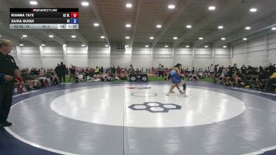 145 lbs Rianna Tate, Arizona Black vs Zaira Sugui, Hawaii