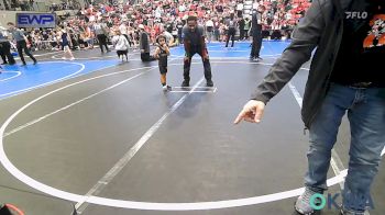 35 lbs Semifinal - Karsyn Filby, Collinsville Cardinal Youth Wrestling vs Elijah Pacheco, Prairie Grove Youth Wrestling