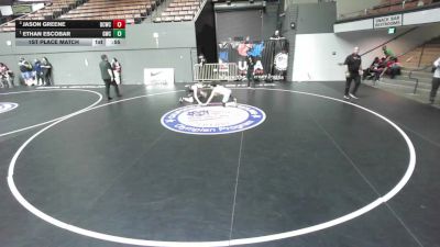 126 lbs 1st Place Match - Ethan Escobar, Granite Wrestling Club vs Jason Greene, Daniel Cormier Wrestling Club