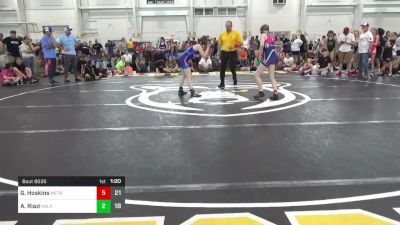 105 lbs Pools - Gianna Hoskins, Metro All-Stars vs Amelia Riazi, Valkyrie Girls WC