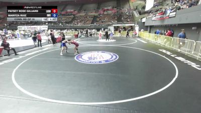 115 lbs Cons. Rd Of 16 - Patsey Rose Gilliard, Liberty High School Wrestling vs Maritza Ruiz, Reign Wrestling Club