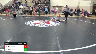 75 lbs Round 4 - Connor Krech, Anoka vs Bentley Mattie, West Salem Bangor