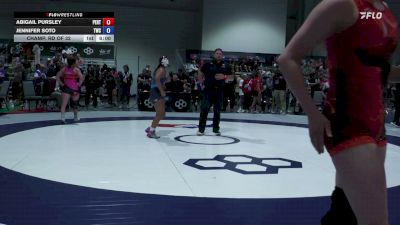 59 kg Champ. Rd Of 32 - Abigail Pursley, Pembroke RTC vs Jennifer Soto, Tarleton Wrestling Club