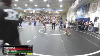 113 lbs Champ. Round 1 - Phoenix Cruz, La Mirada vs Karden Nguyen, Marina