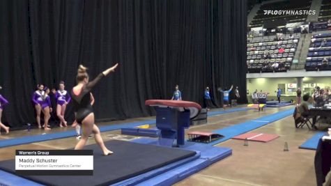 Maddy Schuster - Women's Group, Perpetual Motion Gymnastics Center - 2021 Women's Xcel Region 4 Championships