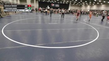 155 lbs Champ. Rd Of 16 - Stetson Gabel, Bear Cave Wrestling Club vs Nickolai Wieser, Red Raiders Wrestling Team