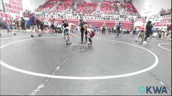 60 lbs Consolation - Baker Thaxton, Blanchard Wrestling Club vs Kashen Bell, Division Bell Wrestling