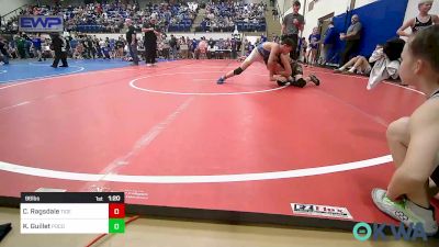 96 lbs Round Of 16 - Colt Ragsdale, Tiger Trained Wrestling vs Kannon Guillet, Pocola Youth Wrestling