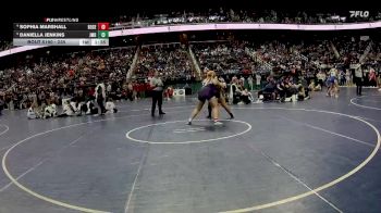 235 lbs Quarterfinal - Daniella Jenkins, Jay. M. Robinson vs Sophia Marshall, Rosewood