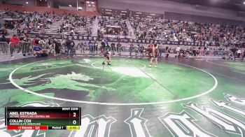 71 lbs Cons. Round 1 - Abel Estrada, Victory Wrestling-Central WA vs Collin Cox, Warden Elite Wrestling