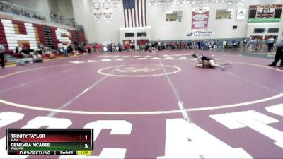 120 lbs Champ. Round 2 - Genevra McAbee, Vallivue vs Trinity Taylor, Elko