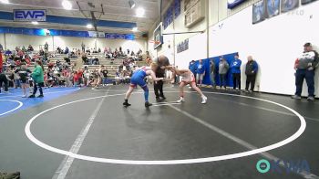 120 lbs Consolation - Easton Randell, Caney Valley Wrestling vs Hunter Hughes, R.A.W.