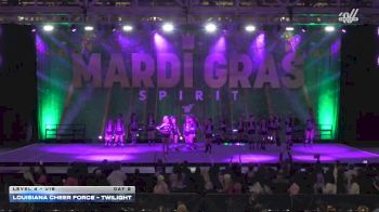 Louisiana Cheer Force - Twilight [2026 L4 - U18 Day 2] 2026 Mardi Gras Grand Nationals