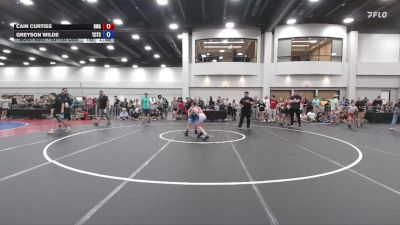 93-105 lbs Champ. Round 1 - Cain Curtiss, Roundtree Wrestling Academy vs Greyson Wilde, The Colosseum Training Center
