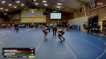 133 lbs Champ. Round 1 - Jason Ramirez, Arizona Christian University vs Jordan Free, Snow College