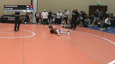 67 lbs Cons. Sub-quarters - Jaxon Manross, Bad Karma vs Dylan Lee, Savage