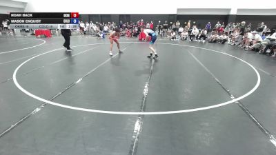 106 lbs Noah Back, Oklahoma Red vs Mason Enquist, Team Colorado FS