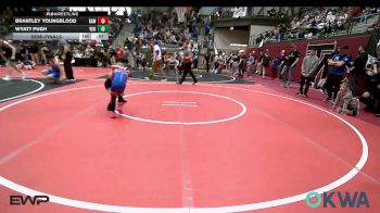 55 lbs Semifinal - Brantley Youngblood, Raw Wrestling Club vs Wyatt Pugh, Viking Wrestling Club