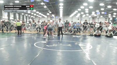 185 lbs Rr Rnd 2 - MacKenna Atkinson, Lady Assassins - HSG vs Laila Narh-Marty, Storm Wrestling Center - HSG