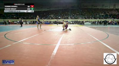 Consi Of 32 #2 - Corbin Howell, Ada Junior High vs Raiden Briley, Hennessey Eagles Jr High