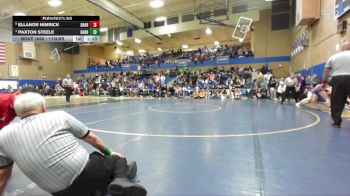 110lbs Semifinal - Paxton Steele, Harrisburg (Girls) vs Ellanor Nimrick, Gig Harbor (Girls)