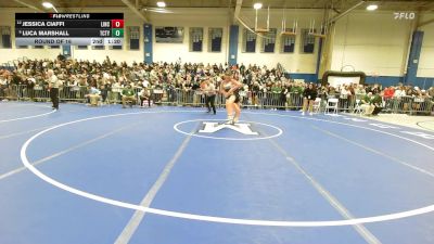 126 lbs Round Of 16 - Ayanna Rosa, Springfield Central (W) vs Hailey Bornstein, Billerica