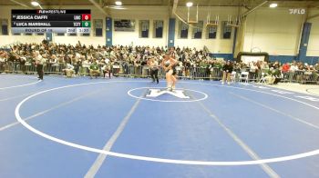 126 lbs Round Of 16 - Ayanna Rosa, Springfield Central (W) vs Hailey Bornstein, Billerica