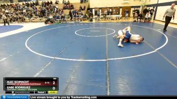 141 lbs Prelim - Gabe Rodriguez, Concordia University Wisconsin vs Alec Schmacht, University Of Wisconsin-Platteville