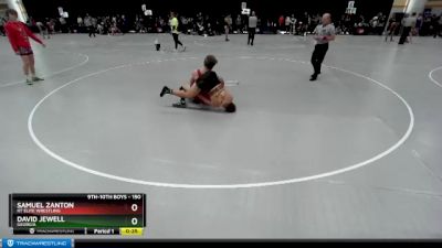 150 lbs Cons. Round 6 - David Jewell, Georgia vs Samuel Zanton, RT Elite Wrestling