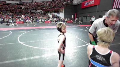 69 lbs Cons. Round 2 - Lincoln Wilichowski, Stanley-Boyd vs Daxton Shulda, Pewaukee Youth Wrestling Club