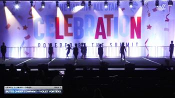 Butte Cheer Company - Violet Vortexx [2026 L1.1 Mini - PREP Day 1] 2026 The CELEBRATION: West