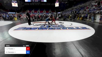 105 lbs Consolation - Jennifer Favela, CA vs Ashley Naranjo, WA