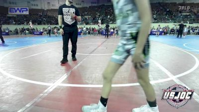 64 lbs Quarterfinal - Bowen Leavitt, Ponca City Wildcat Wrestling vs Nathan Norris, Standfast