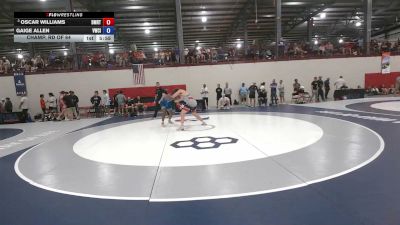 92 kg Champ. Rd Of 64 - Oscar Williams, DMV RTC vs Gaige Allen, Viking Wrestling Club (IA)
