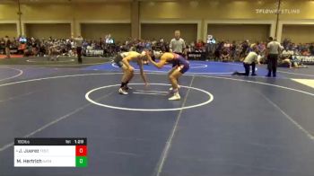 Match - Jay Juarez, Tesoro High School vs Micah Hertrich, Nathrop