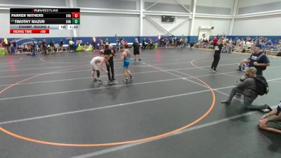 132 lbs Champ. Round 2 - Parker Withers, Unattached vs Timothy Mazur, Unattached